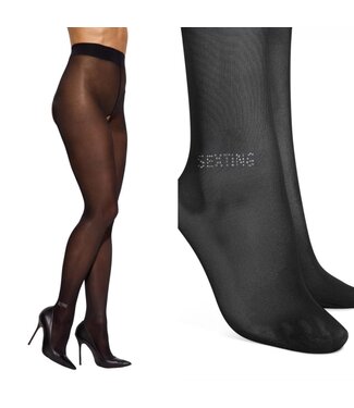 Obsessive Obsessive - Norless Sexy Panty Open Kruis - Zwart