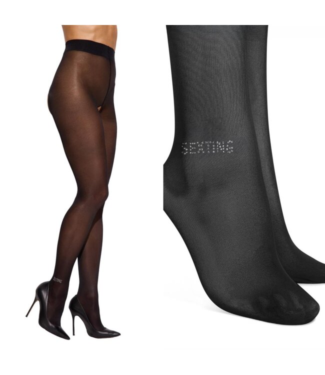 Obsessive Obsessive - Norless Sexy Panty Open Kruis - Zwart