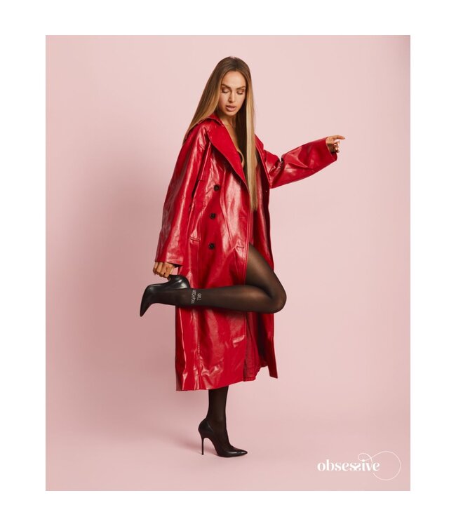 Obsessive Obsessive - Norless Girl Panty Open Kruis - Zwart