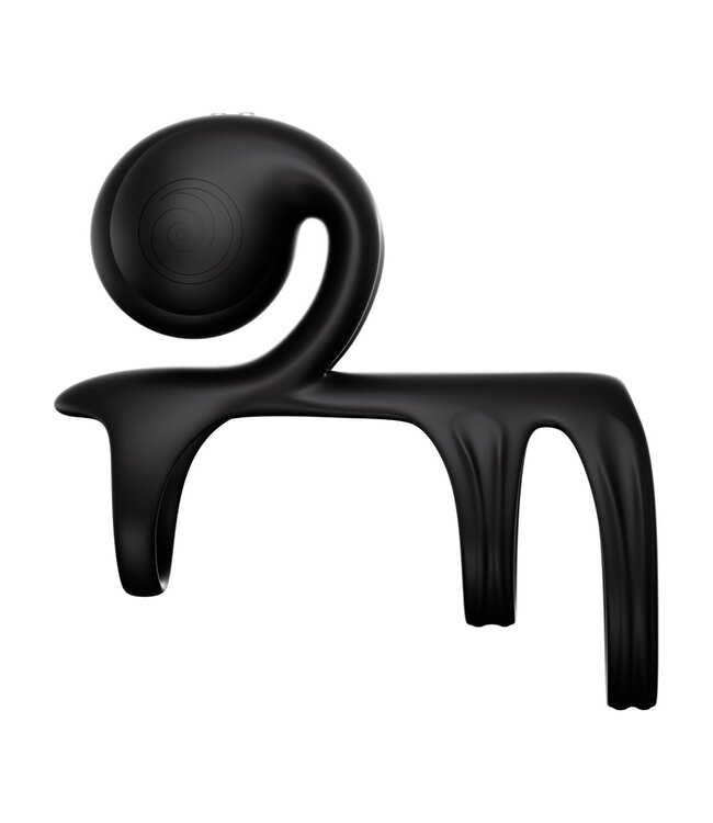 SVibe SVibe - Jovi Arc Couples Ring - Zwart