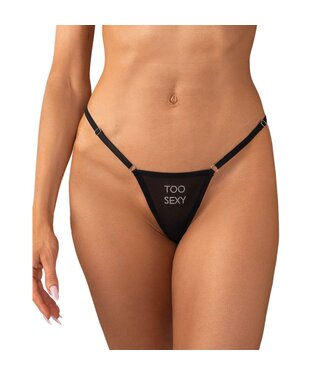 Obsessive Obsessive - Violami Sexy String - Zwart