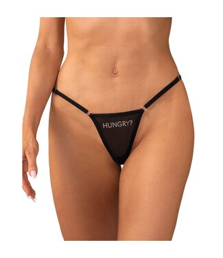 Obsessive Obsessive - Violami Hungry String - Zwart