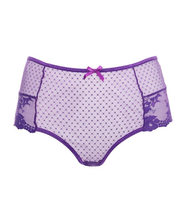 Rimba Amorable by Rimba - Slip met Open Achterkant - One Size - Paars