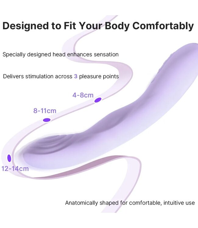 Svakom Svakom - Selena Verwarmde Vibrator - Lavender
