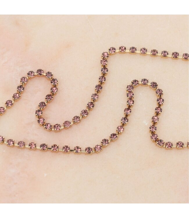 Otazu Otazu - Belly Chain Crystal - Amethyst