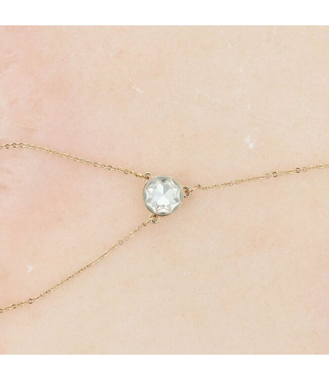 Otazu Otazu - Harmony Crystal Enkelband - Transparent