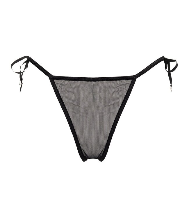 Rimba Amorable by Rimba - Tanga Slip - One Size - Zwart