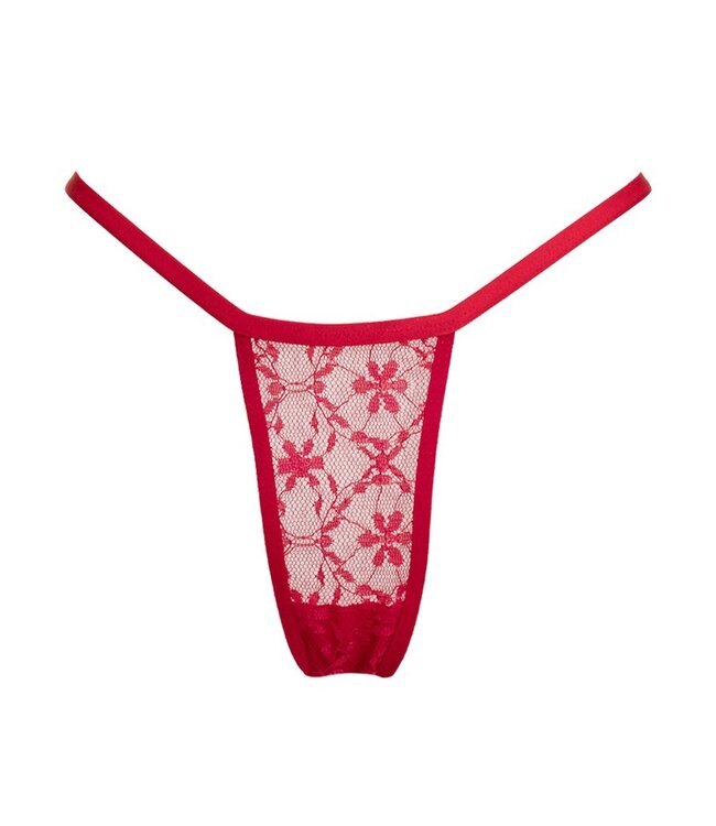Rimba Amorable by Rimba - Mini String - One Size - Rood