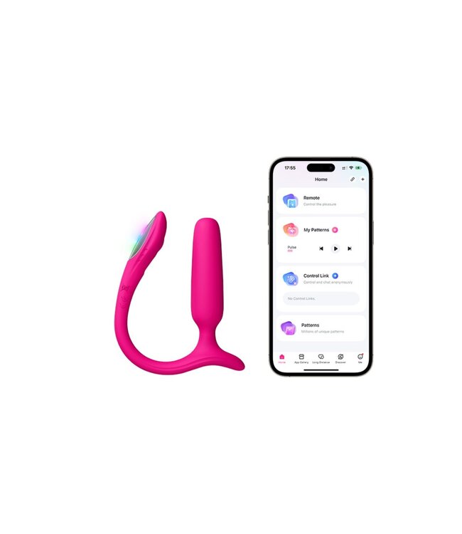 Lovense Lovense – Lush Anal Vibrator – Pink