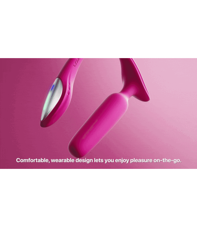 Lovense Lovense – Lush Anal Vibrator – Pink