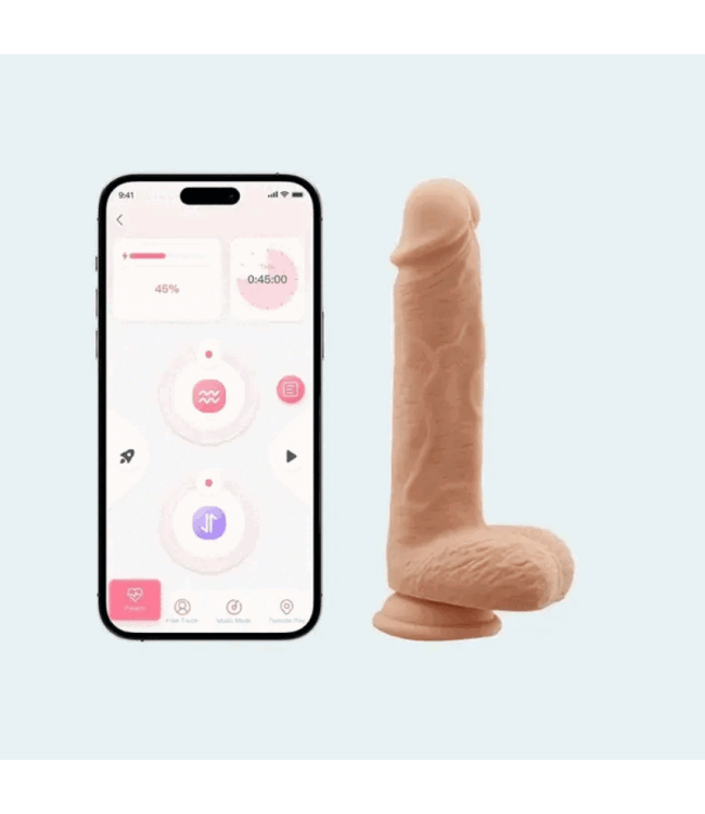 HoneyPlayBox HoneyPlayBox – Paxton Rotating Vibrating Dildo – 21.9 cm