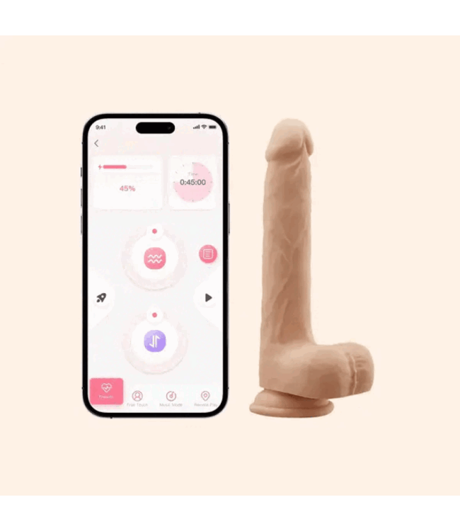 HoneyPlayBox HoneyPlayBox – Luis Thrusting Warming Dildo – 21.99 cm
