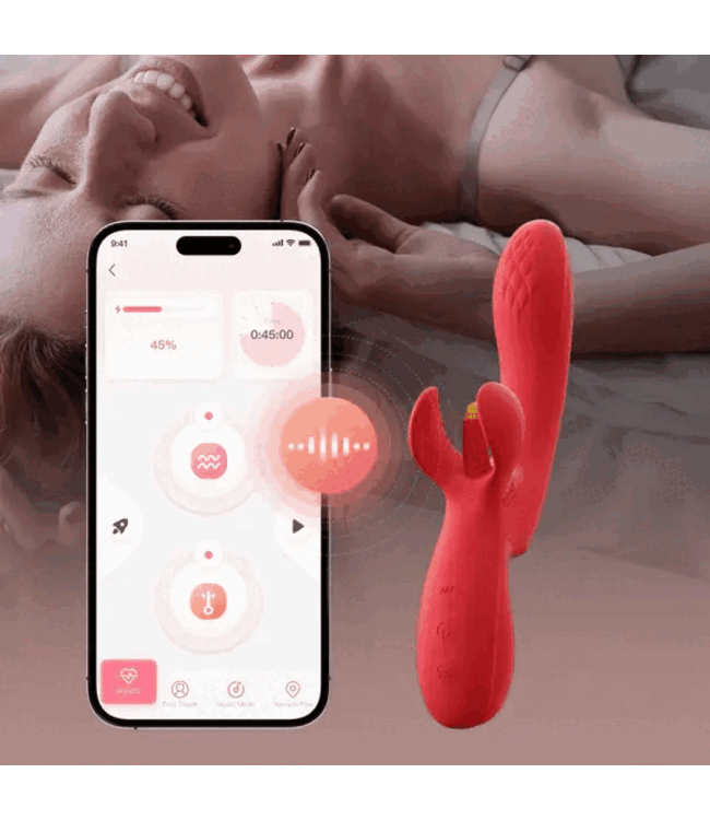 HoneyPlayBox HoneyPlayBox – Fortexa Tapping A-Spot Vibrator – Rood