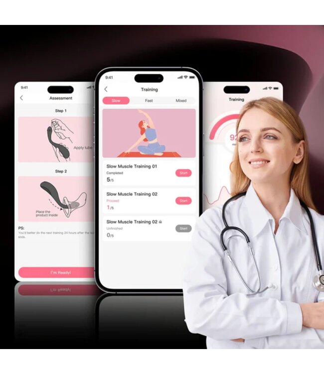 HoneyPlayBox HoneyPlayBox – PUFF Kegeltrainer – Rood