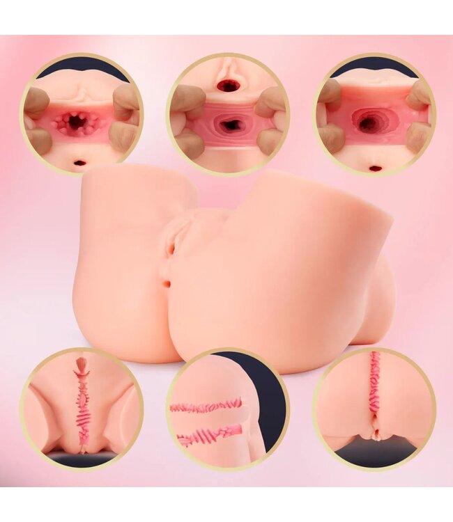 Seiraku Toys Seiraku Toys – Ereshkigal Cherry Soft Onahip – Peach