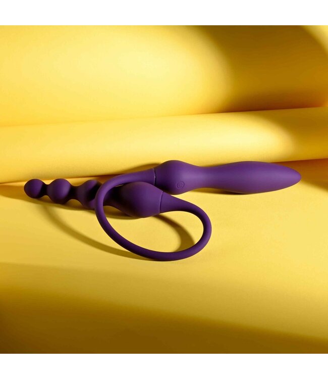 Playboy Playboy - This & That Dubbele Vibrator - Purple