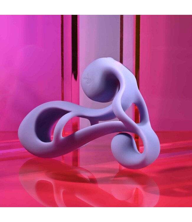 Playboy Playboy - Fantasy Cage Wearable Vibrator - Lavender