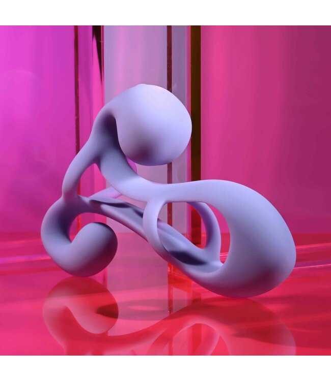 Playboy Playboy - Fantasy Cage Wearable Vibrator - Lavender