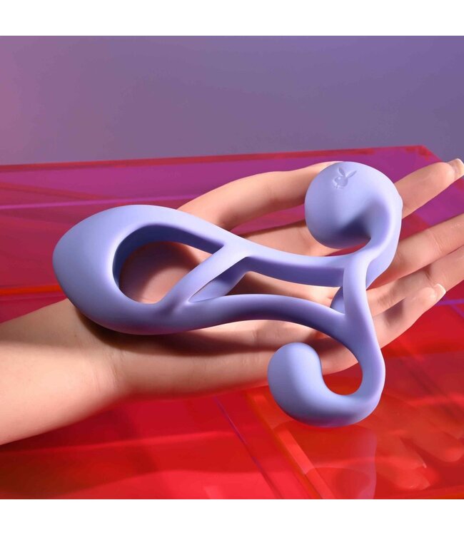 Playboy Playboy - Fantasy Cage Wearable Vibrator - Lavender