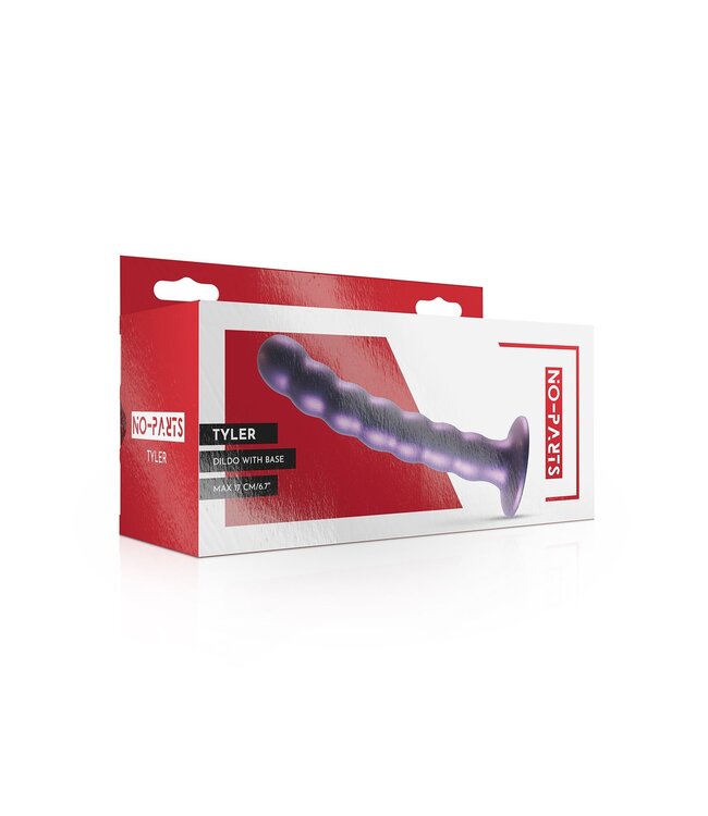 No-Parts No-Parts - Pegging Dildo - Metallic Purple