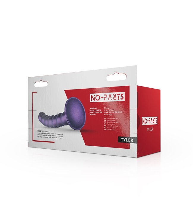 No-Parts No-Parts - Pegging Dildo - Metallic Purple