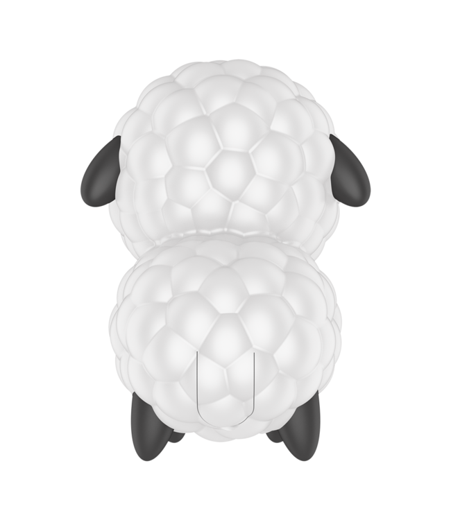 Rimba Satisfyer - Dreamy Sheep - Luchtpulsvibrator - Wit