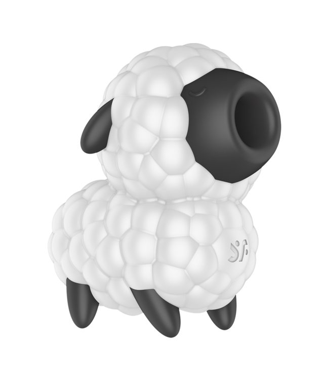 Rimba Satisfyer - Dreamy Sheep - Luchtpulsvibrator - Wit