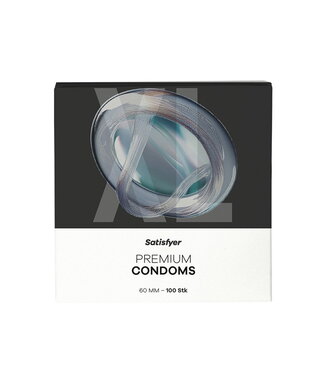 Rimba Satisfyer - Condooms - Maat 60 (XL) - 100 stuks