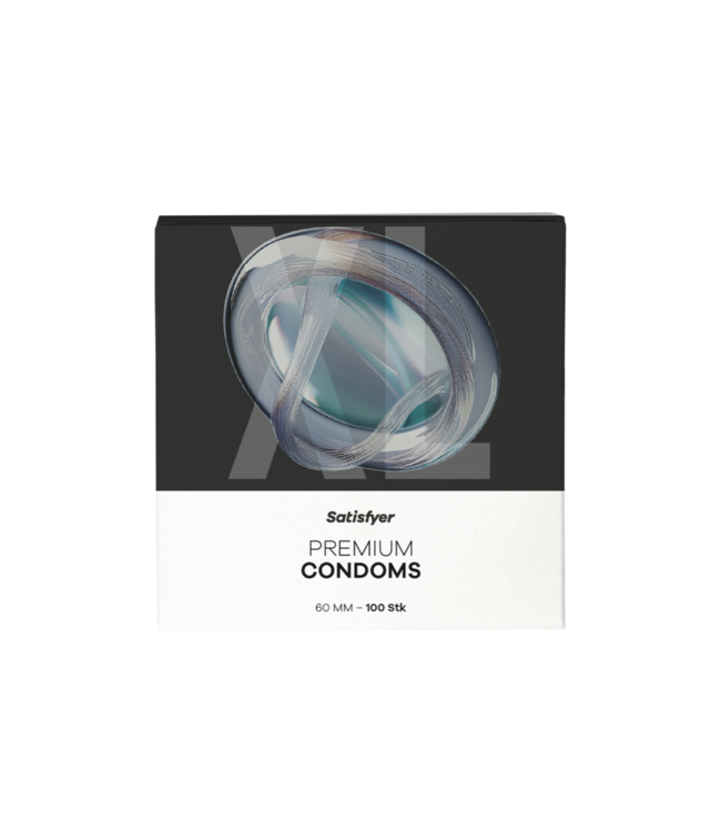 Rimba Satisfyer - Condooms - Maat 60 (XL) - 100 stuks