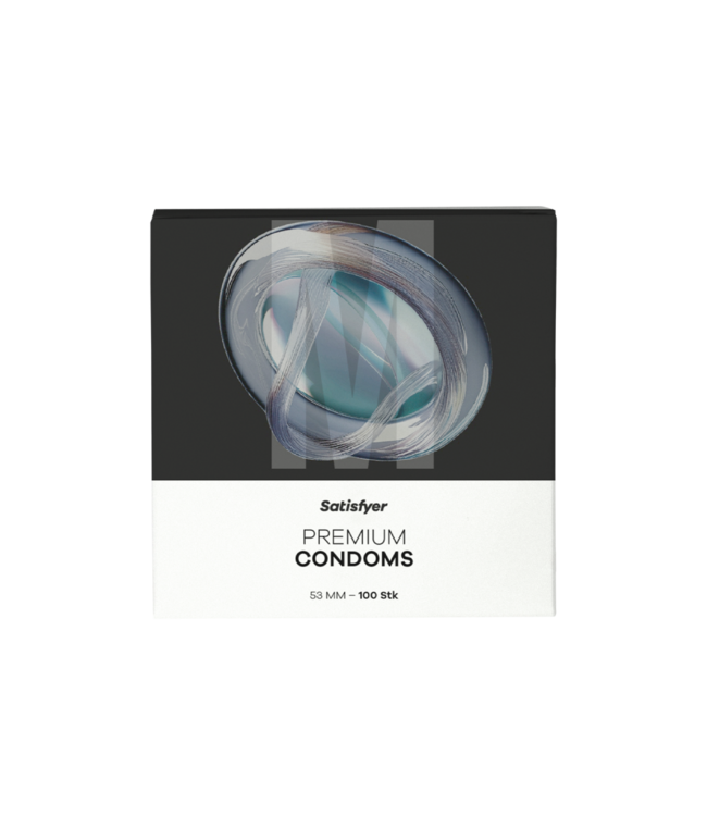Rimba Satisfyer - Condooms - Maat 53 (M) - 100 stuks