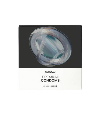 Rimba Satisfyer - Condoms - Sze 49 (S) - 100 pcs