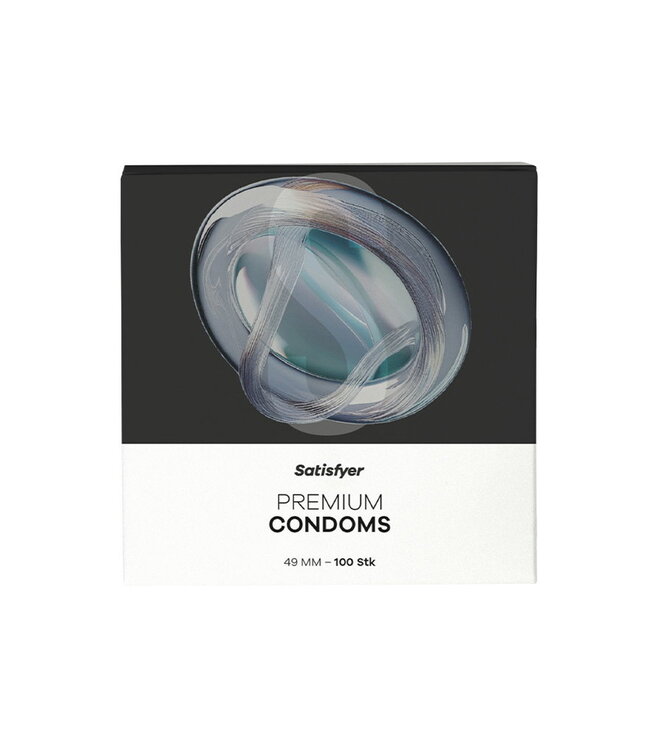 Rimba Satisfyer - Condoms - Sze 49 (S) - 100 pcs