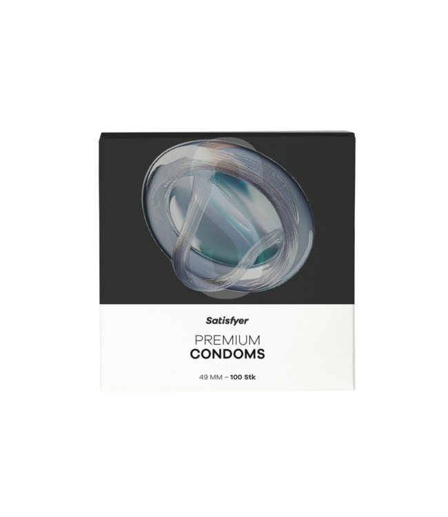 Rimba Satisfyer - Condoms - Sze 49 (S) - 100 pcs