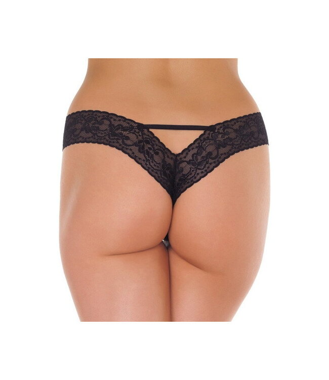 Rimba Amorable by Rimba - Slip - One Size - Zwart