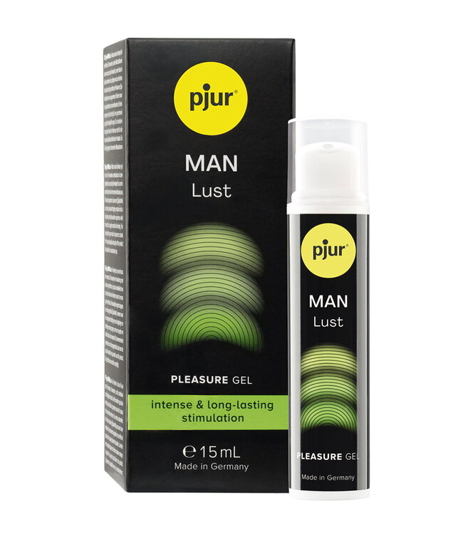 Rimba pjur - MAN Lust - Pleasure Gel  - Stimulatie op waterbasis - 15 ml