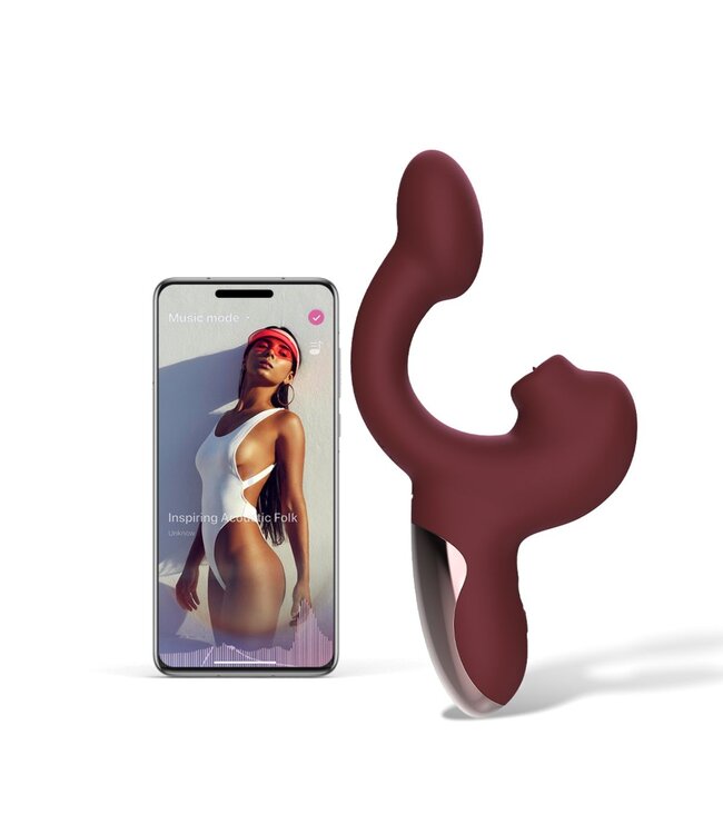 Magic Motion Magic Motion – Magic Ponder Vibrator met Lick & G-Spot Functie – Rood