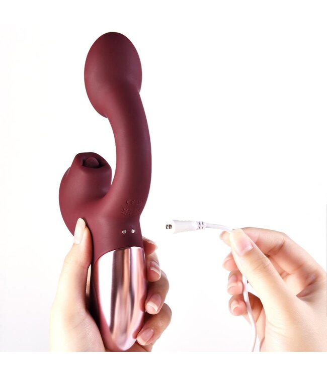 Magic Motion Magic Motion – Magic Ponder Vibrator met Lick & G-Spot Functie – Rood