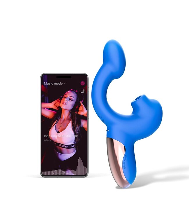 Magic Motion Magic Motion – Magic Ponder Vibrator met Lick & G-Spot Functie – Blauw