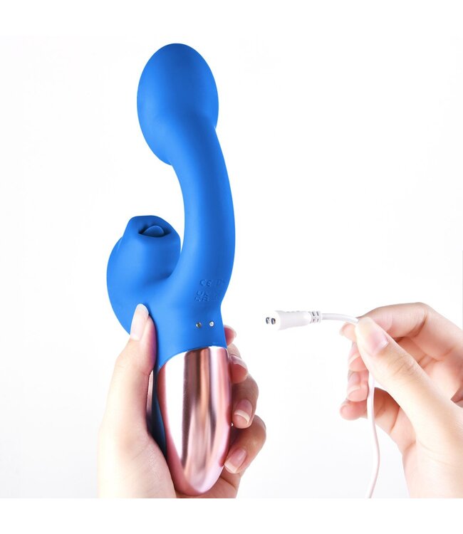 Magic Motion Magic Motion – Magic Ponder Vibrator met Lick & G-Spot Functie – Blauw