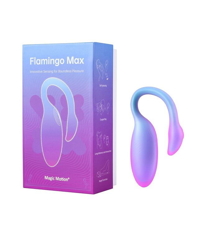 Magic Motion Magic Motion - Magic Flamingo Max Vibratie Ei - Blauw