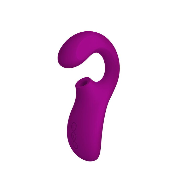 Rimba LELO - Enigma Cruise - Dual Stimulation Sonic Massager - Donkerroze