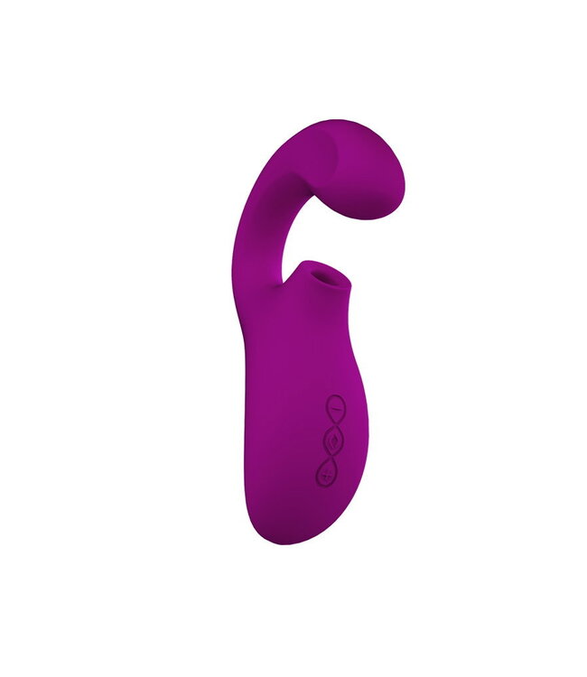 Rimba LELO - Enigma Cruise - Dual Stimulation Sonic Massager - Donkerroze