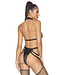 Kink Cage strap garter teddy