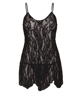 Leg Avenue Rose Lace Flair Chemise