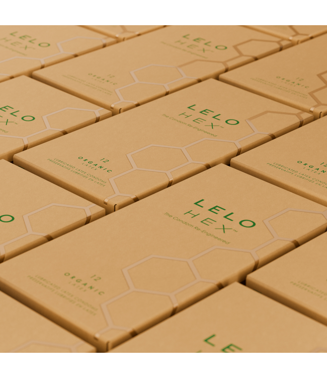 Rimba LELO HEX™ - Organic Condooms (12 stuks)
