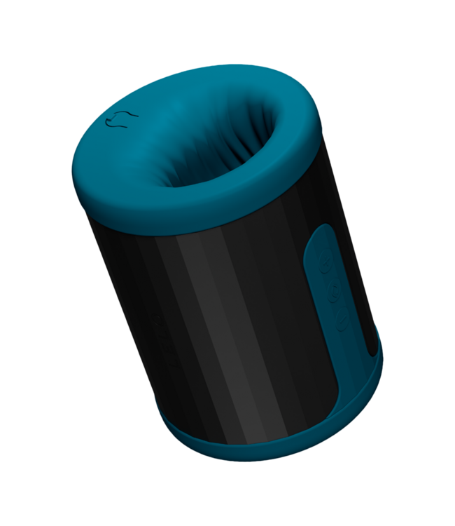 Rimba Lelo - F2S Master Blaster- Stamina Trainer & Stroker, App-Connected - Blauwgroen