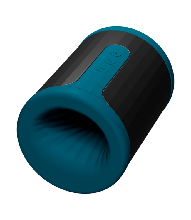 Rimba Lelo - F2S Master Blaster- Stamina Trainer & Stroker, App-Connected - Blauwgroen