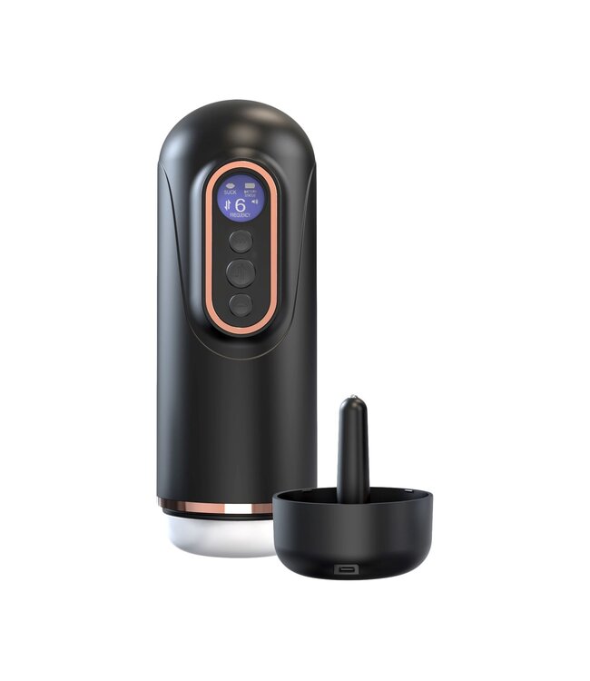 Teazers Teazers - Telescopic Masturbator - Zwart