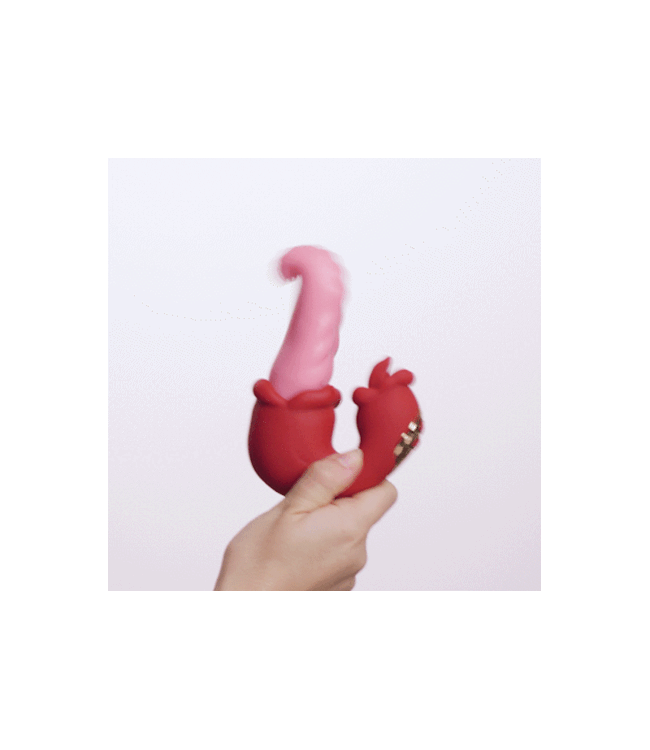 Teazers Teazers – Double Tongue Vibrator – Roze
