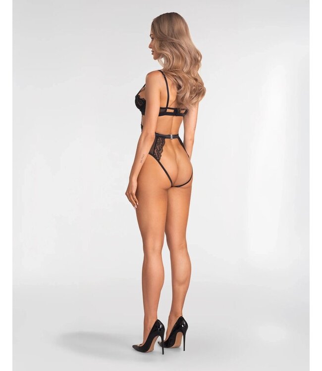 Obsessive Obsessive – Bodysuit Open Crotch – Zwart